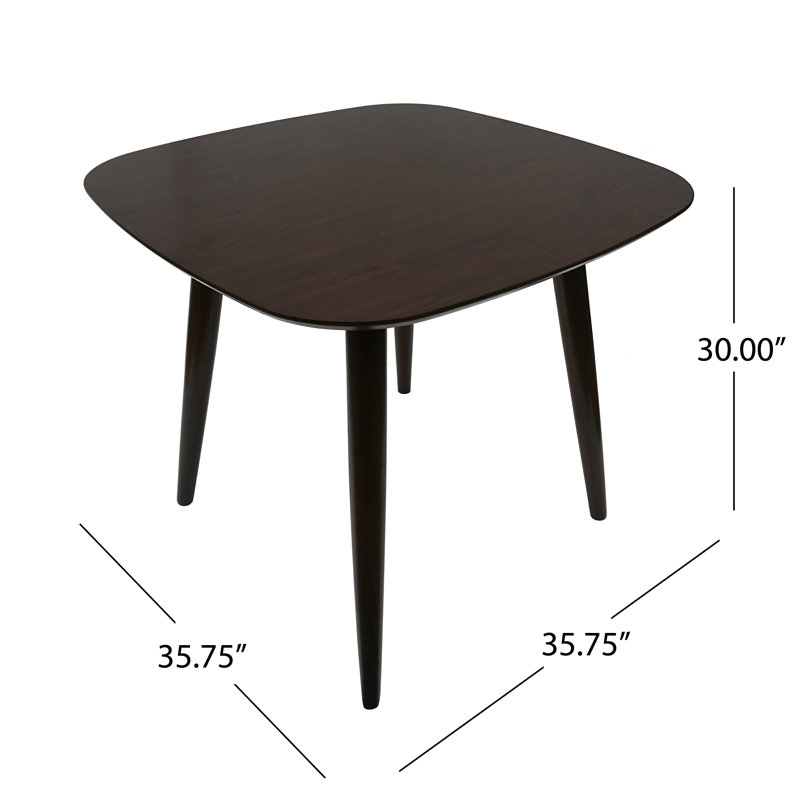 Wade Logan® Kulpsville Mid Century Modern Faux Wood Dining Table